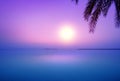 Dead Sea in the early morning. Sunrise over the sea Royalty Free Stock Photo