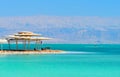 Dead Sea and Ein Bokek Resort in Israel Royalty Free Stock Photo
