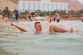 Dead sea in Israel Royalty Free Stock Photo