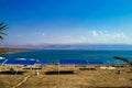 Dead sea Kalia beach Israel Royalty Free Stock Photo