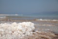 Dead Sea salt closeup Royalty Free Stock Photo