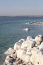 Dead Sea Salt Deposits Stones