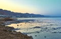 Dead Sea, is a salt lake bordering Jordan to the north, and Israel to the west Royalty Free Stock Photo
