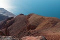 Dead Sea, Salt Sea, Jordan, Middle East, desert, landscape, salt, climate change Royalty Free Stock Photo