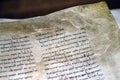 Dead Sea Scrolls in Qumran Caves, Israel