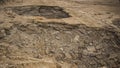 Dead sea Sinkholes at the lowest place in the world