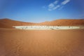 Dead Vlei in the Namib Naukluft, Namibia Royalty Free Stock Photo