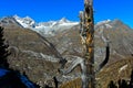 Zermatt in the valley, Swiss Alps, Switzerland Royalty Free Stock Photo