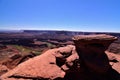 Deadhorse point state park utah red sandstone canyon Royalty Free Stock Photo