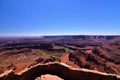 Deadhorse point state park utah red sandstone canyon Royalty Free Stock Photo