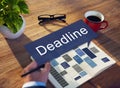 Deadline Appointment Final Time The End Countdown Urgency Concept Royalty Free Stock Photo