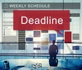 Deadline Appointment Final Time The End Countdown Urgency Concept Royalty Free Stock Photo