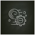 Deadline chalk icon Royalty Free Stock Photo