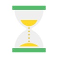 Deadline, egg timer Vector Icon which can easily modify Royalty Free Stock Photo
