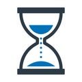 Deadline, egg timer Vector Icon which can easily modify Royalty Free Stock Photo
