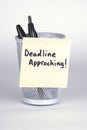 Deadline! Post-It Note