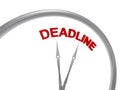 Deadline word on clock