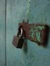 Deadlock door Royalty Free Stock Photo