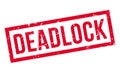 Deadlock rubber stamp Royalty Free Stock Photo