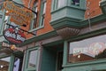 Signs in Deadwood main street