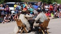 Wild west shootout in Deadwood South Dakota