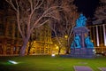 Deak Ferenc monument in Budapest, Hungary