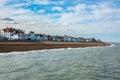 Deal view from the beach, Kent, England, UK Royalty Free Stock Photo