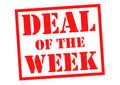 DEAL OF THE WEEK Royalty Free Stock Photo