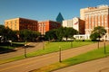 Dealey Plaza, Dallas Texas Royalty Free Stock Photo