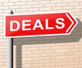 Deals Means Best Price Goods 3d Illustration