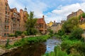 Dean Village in Edinburgh, Scotland