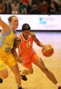 Deanna Nolan in Euroleague Royalty Free Stock Photo