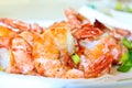 Deap Fried shrimps Royalty Free Stock Photo