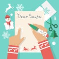 Dear Santa letter.