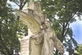 Deat Angel At Cemetery