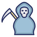 Death Isolated Vector icon which can easily modify or edit