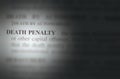 death penalty Royalty Free Stock Photo