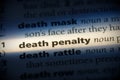 Death penalty Royalty Free Stock Photo
