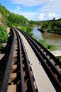 The Death Railway in Kanchanaburi, Thailand