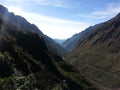 The Death Road in Yungas, Bolivia, South America.