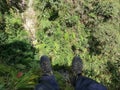 The Death Road in Yungas, Bolivia, South America.