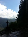 The Death Road in Yungas, Bolivia, South America.