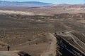 Ubehebe Crater in Death Valley National Park, California Royalty Free Stock Photo