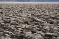 Death Valley Devil`s Golf Course Royalty Free Stock Photo