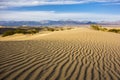 Death Valley Dunes Royalty Free Stock Photo