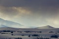 Death Valley dunes at sunset Royalty Free Stock Photo