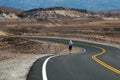 Death Valley marathon Royalty Free Stock Photo