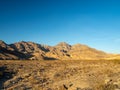 Death Valley, Mojave Desert road, California, USA: The hottest place on the planet Earth Royalty Free Stock Photo