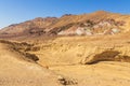 Death Valley National Park, Artist Palette, colorful rocks, California, USA Royalty Free Stock Photo