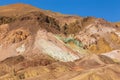 Death Valley National Park, Artist Palette, colorful rocks, California, USA Royalty Free Stock Photo